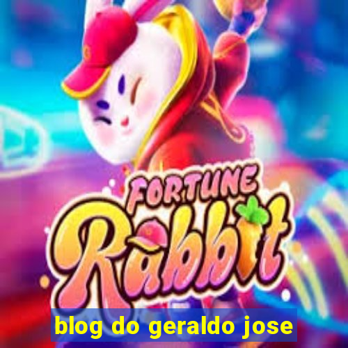 blog do geraldo jose